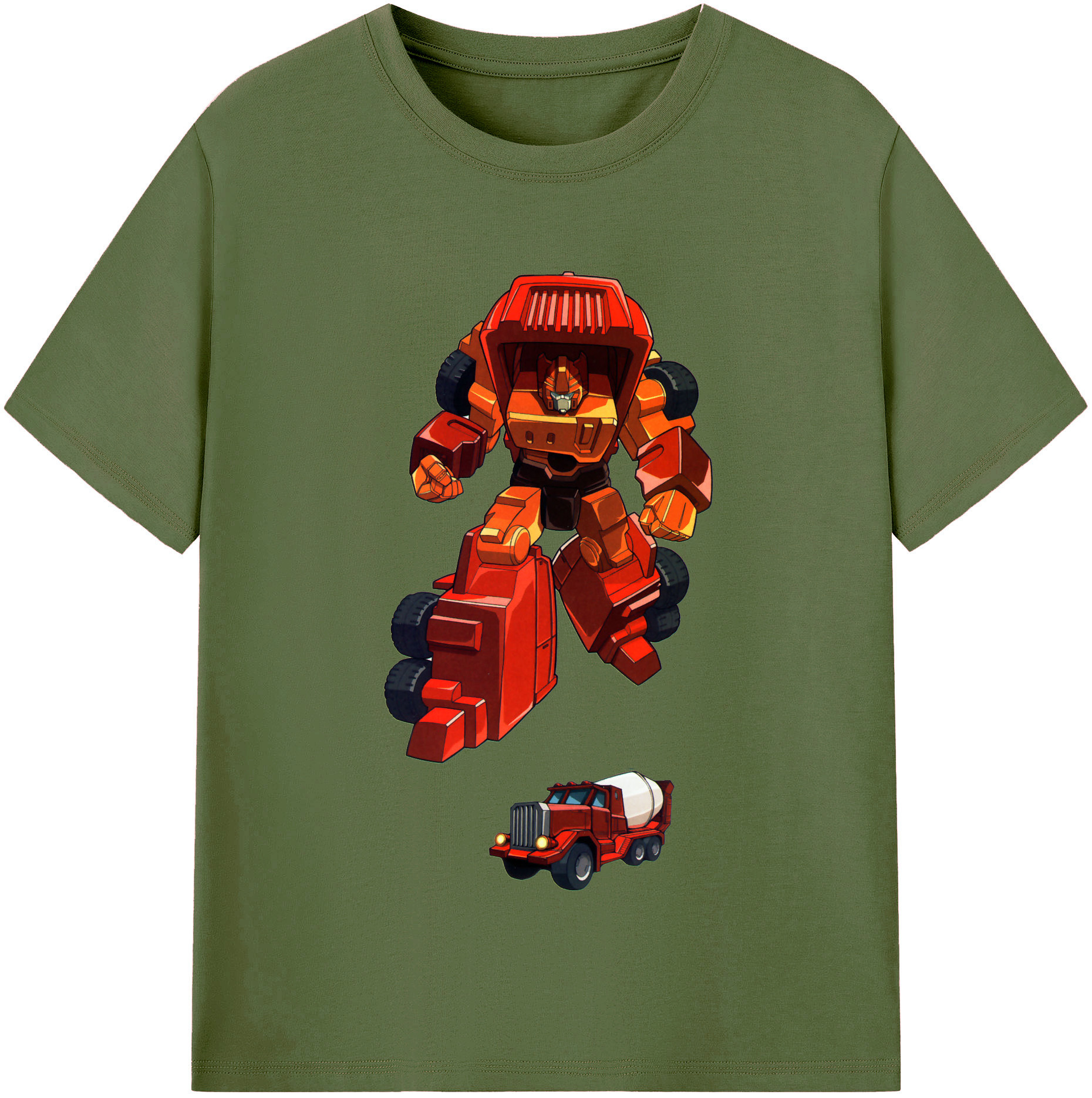 （画像用）  綿100％半袖Tシャツ（フロントプリント）